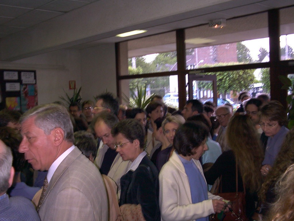 Entree des spectateurs 2002