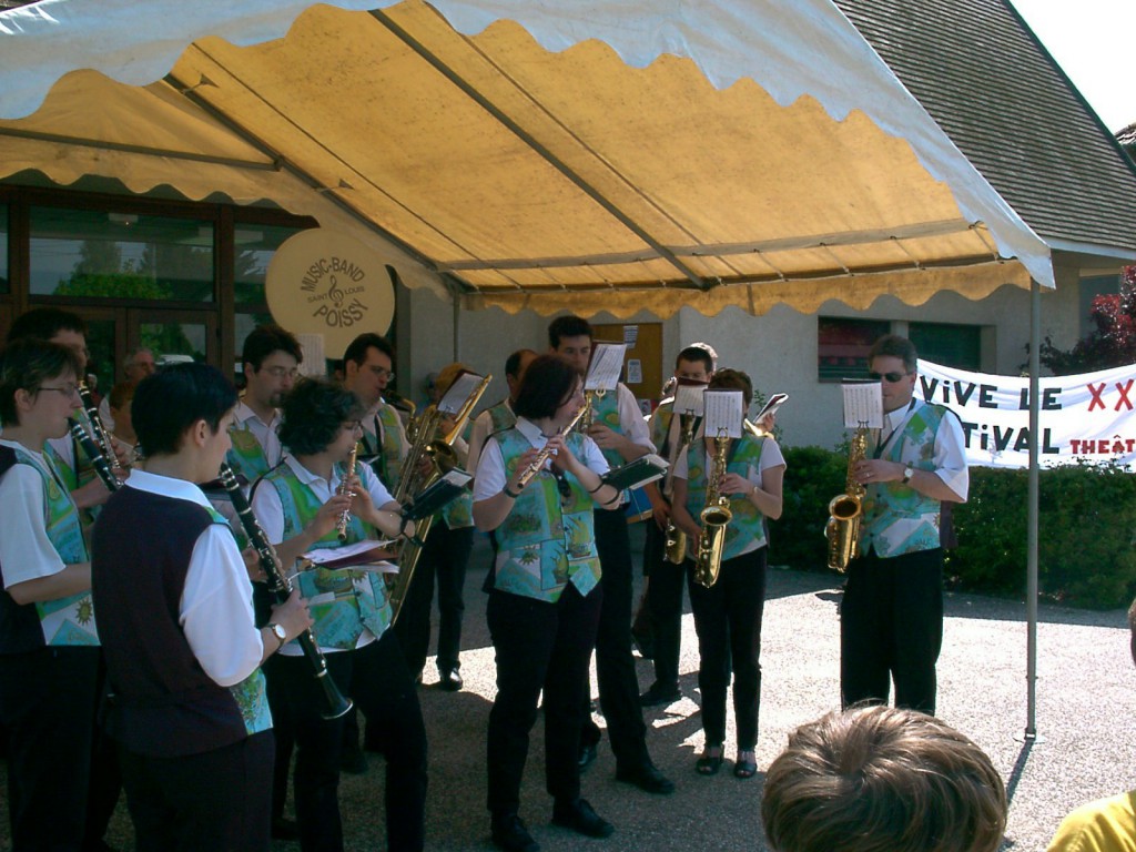 La fanfare du 20e Festival 2001